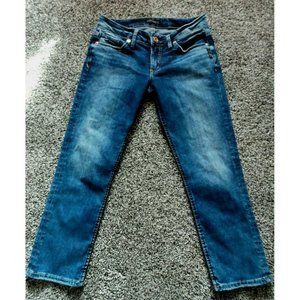 Women's Silver SUKI 6 Crop Capri Jeans